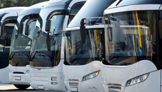 Trois autocars