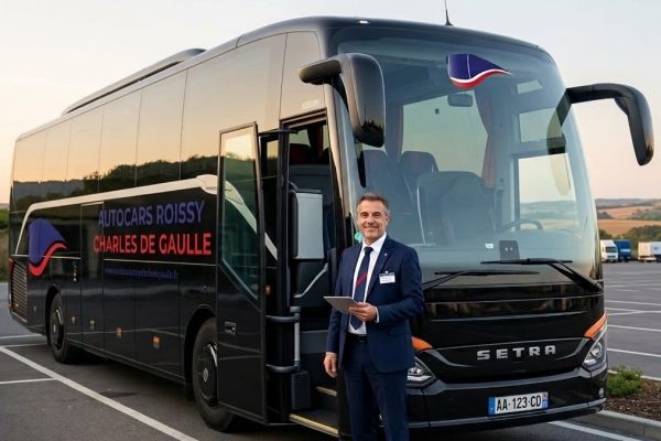 Autocar soirée avec chauffeur, Autocars Roissy Charles de Gaulle