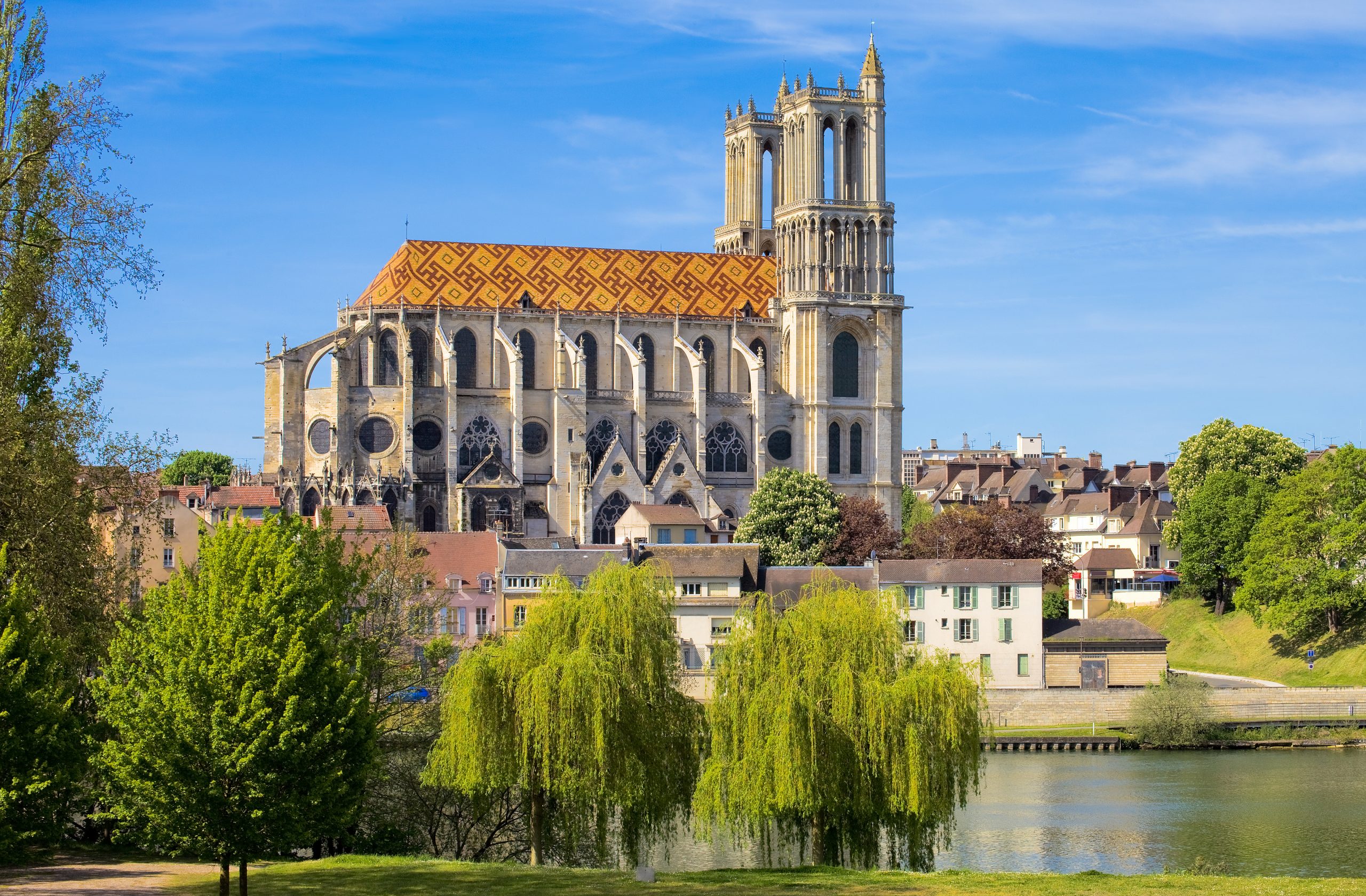 Collégiale Notre-Dame de Mantes-la-Jolie, Yvelines,